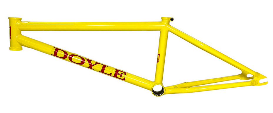 S&M M.O.Doyle Frame in Yellow at Albe's BMX